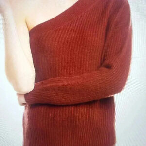 360CASHMERE ONE SHOULDER SWEATER